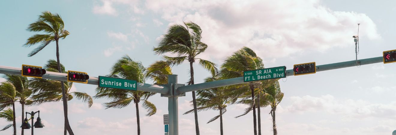 Street in Fort Lauderdale our piano movers Fort Lauderdale know how to move through